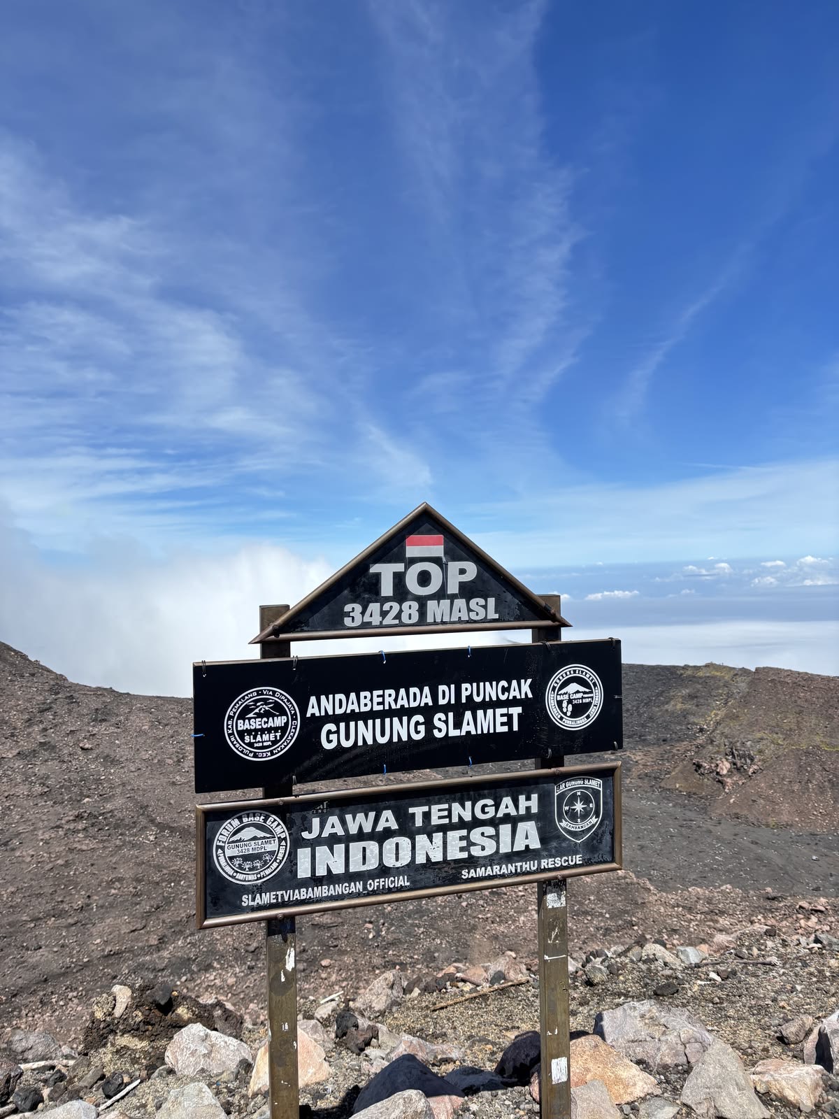 Panorama Gunung Slamet