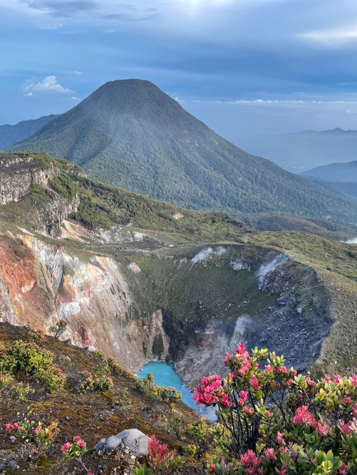 Panorama Gunung Pangrango