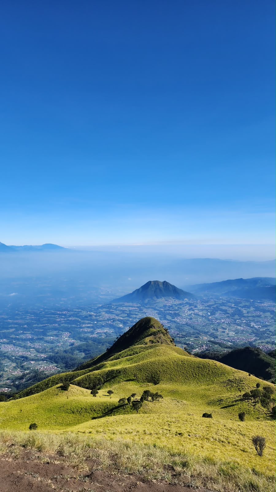 Kegiatan pendakian pada paket open trip merbabu via cuntel